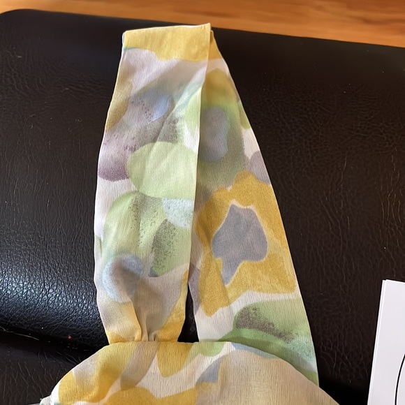 🌸Cider Floral Corset Tank Crop Top. Large. - Picture 5 of 6